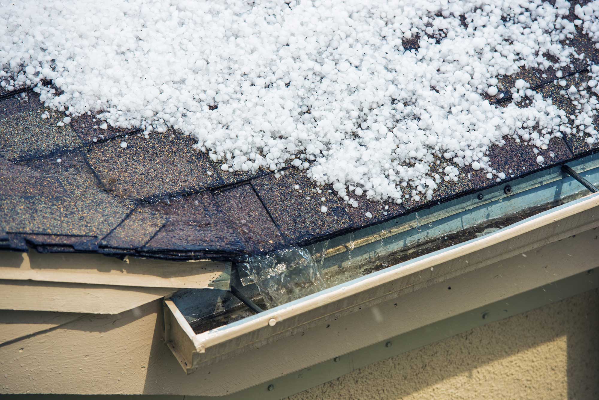 roof hail damage, hail damage repair